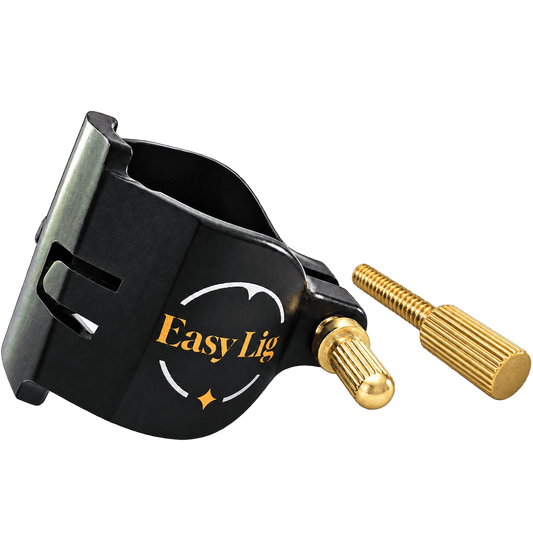 Ligature de clarinette Easy Lig avec 2 vis dorées